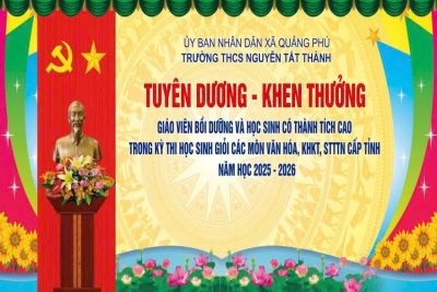 TỰ HÀO THÀNH TÍCH NĂM HỌC 2025–2026