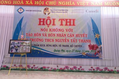 Hội thi: “Nói không với tảo hôn và hôn nhân cận huyết”