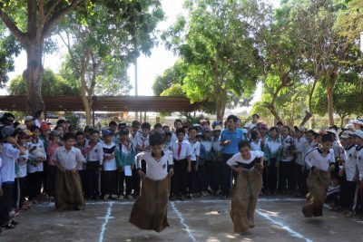 Hình ảnh THCS Nguyễn Tất Thành tổ chức Hội thi Trò chơi dân gian