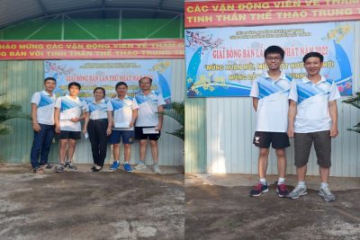 Giải bóng bàn “Mừng xuân mới, mừng đất nước đổi mới, mừng Đảng quang vinh” năm 2022!