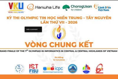 Trường THCS Nguyễn Tất Thành vinh danh các em học sinh xuất sắc đạt giải cao trong kì thi Olimpic Tin học Miền Trung – Tây Nguyên lần thứ VII năm 2026