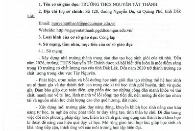 BÁO CÁO CÔNG KHAI THƯỜNG NIÊN NĂM 2025 BÁO CÁO CÔNG KHAI THƯỜNG NIÊN NĂM 2025