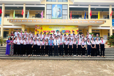 TRƯỜNG THCS NGUYỄN TẤT THÀNH, XÃ QUẢNG PHÚ GẶP MẶT, ĐỘNG VIÊN HỌC SINH THAM GIA KỲ THI HỌC SINH GIỎI CẤP THCS NĂM HỌC 2025–2026