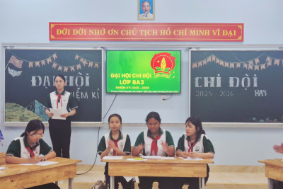 LIÊN ĐỘI TRƯỜNG THCS NGUYỄN TẤT THÀNH ĐỒNG LOẠT TỔ CHỨC ĐẠI HỘI CHI ĐỘI NĂM HỌC 2025-2026 LIÊN ĐỘI TRƯỜNG THCS NGUYỄN TẤT THÀNH ĐỒNG LOẠT TỔ CHỨC ĐẠI HỘI CHI ĐỘI NĂM HỌC 2025-2026