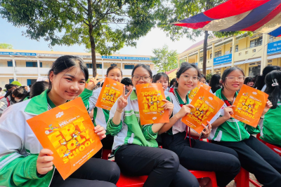 Ngày hội Tư vấn tuyển sinh – Giới thiệu nghề nghiệp cho học sinh THCS huyện Cư M’gar năm 2025, tại trường THCS Nguyễn Tất Thành, Cư M’gar