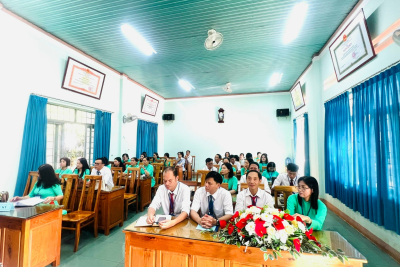 TRƯỜNG THCS NGUYỄN TẤT THÀNH TỔ CHỨC HỘI NGHỊ VIÊN CHỨC, NGƯỜI LAO ĐỘNG NĂM HỌC 2025-2026 TRƯỜNG THCS NGUYỄN TẤT THÀNH TỔ CHỨC HỘI NGHỊ VIÊN CHỨC, NGƯỜI LAO ĐỘNG NĂM HỌC 2025-2026